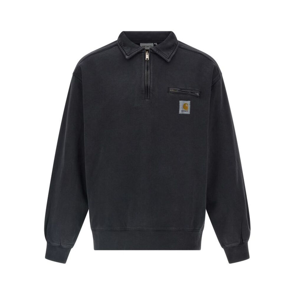 Carhartt Wip Black Cotton Men's Sweatshirt